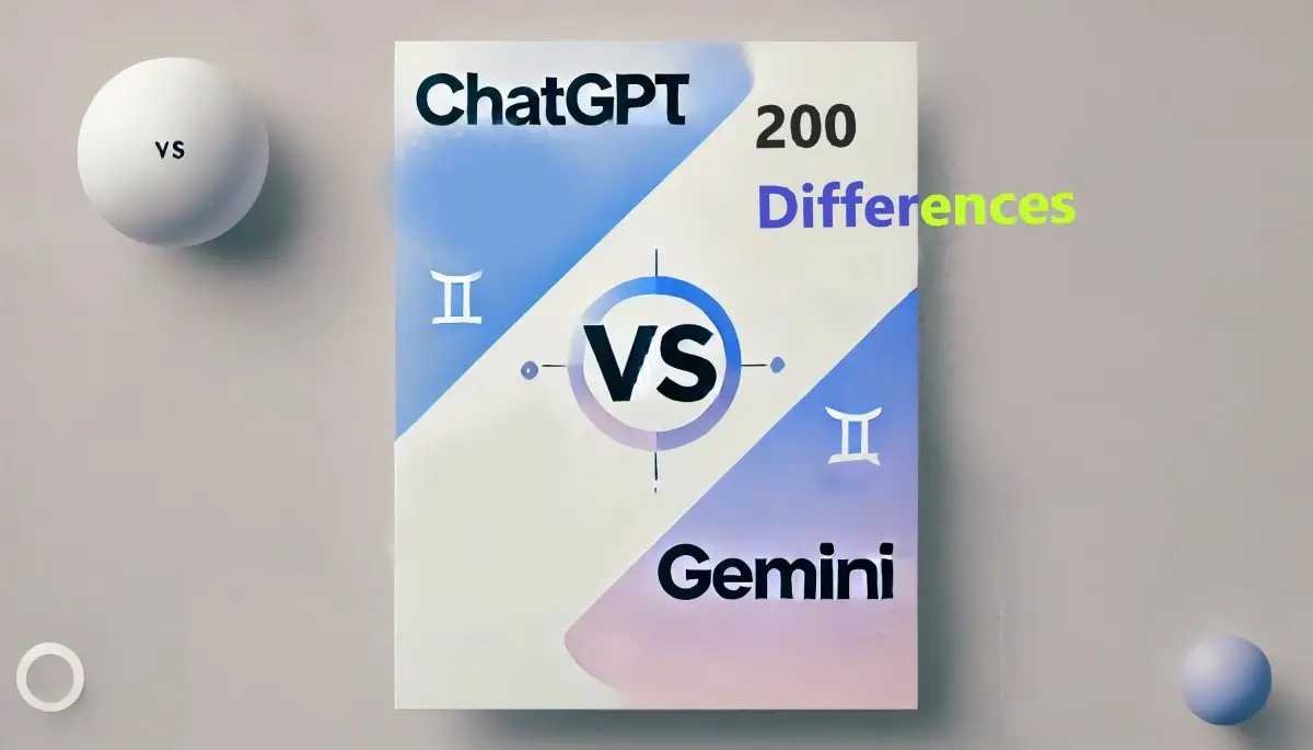 Chatgpt vs gemini