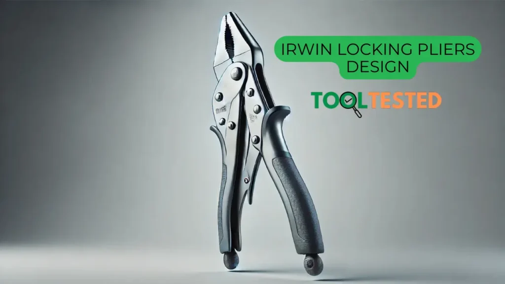 Close-up view of the Fast Release mechanism on Irwin Locking Pliers, marked "TOOLTESTED" to indicate its reliable design. See the Irwin locking pliers review on Tool Tested Blog to learn about this key feature. #lockingpliers #FastRelease #ToolDesign #ToolTestedBlog