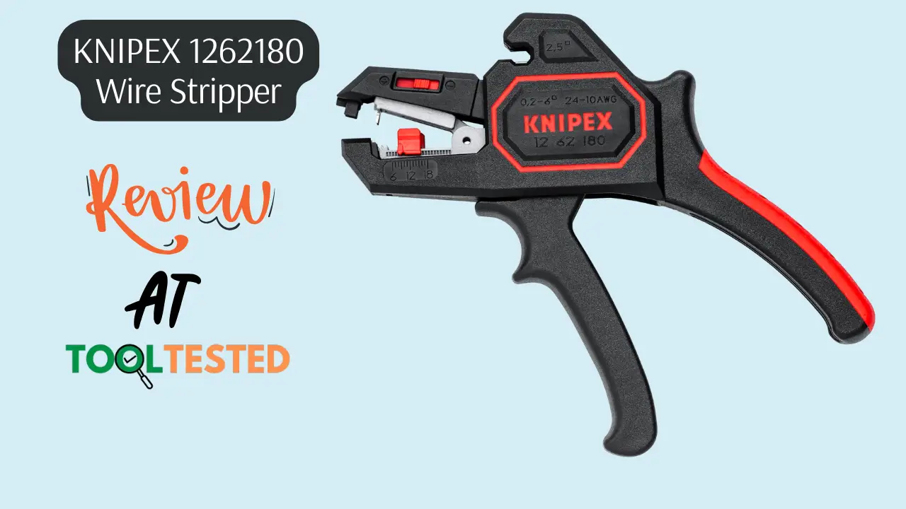 KNIPEX 1262180 Wire Stripper Tested on 1000+ Wires