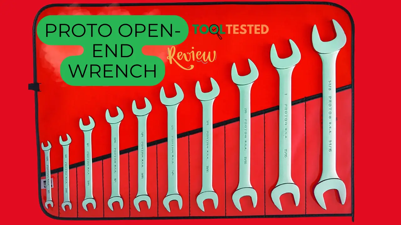 Proto open-end wrench set reviewed by Smart AI Gears