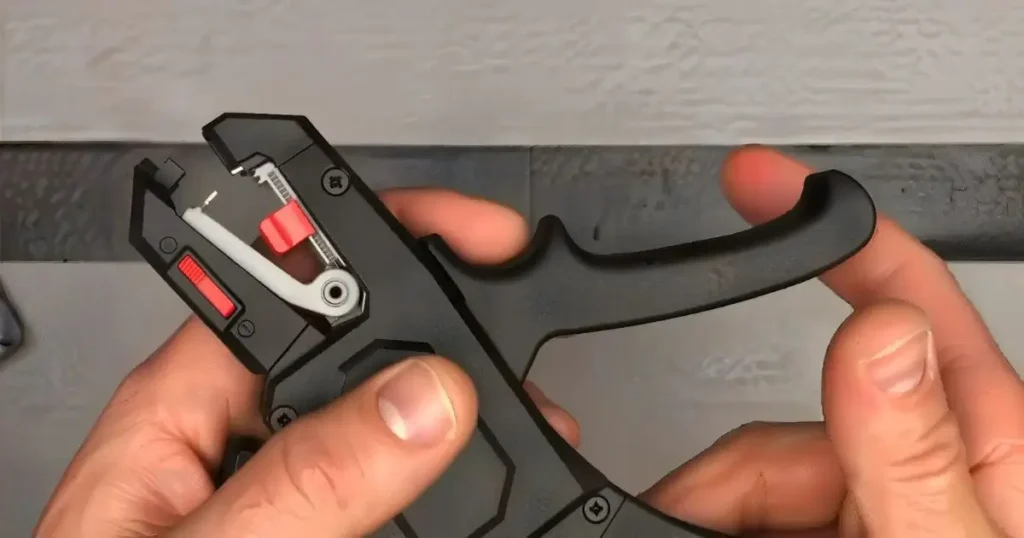 Ergonomic Handle of KNIPEX 1262180 Wire Stripper - Comfortable Multi-Component Grip