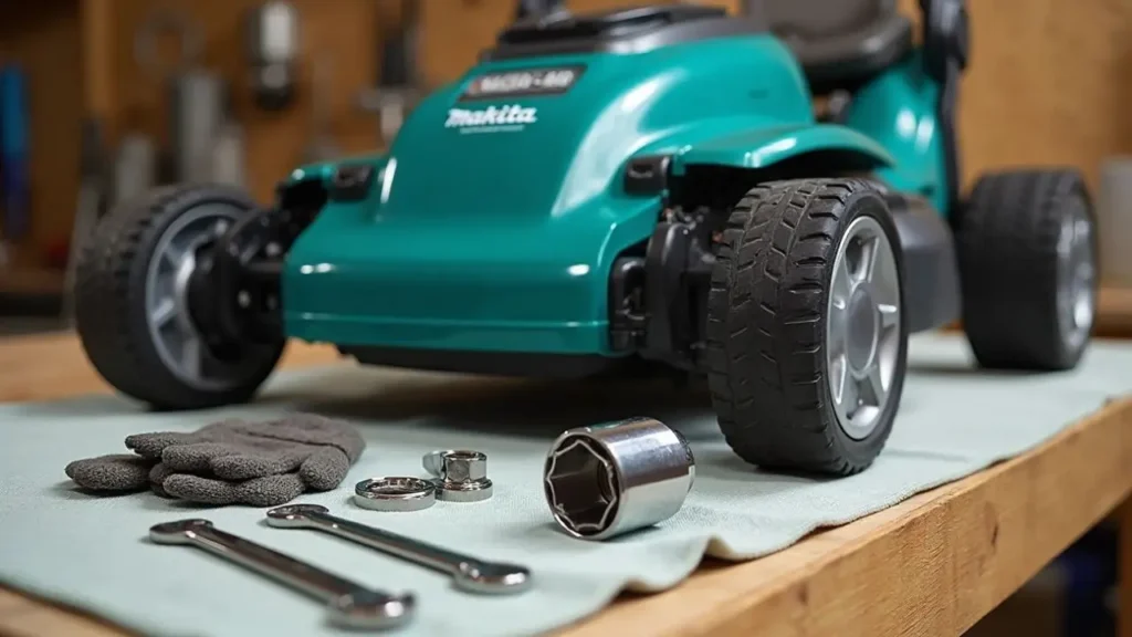 Makita Rear Shaft 165669-8 replacement tools for XML02 lawn mower maintenance – Smart AI Gears