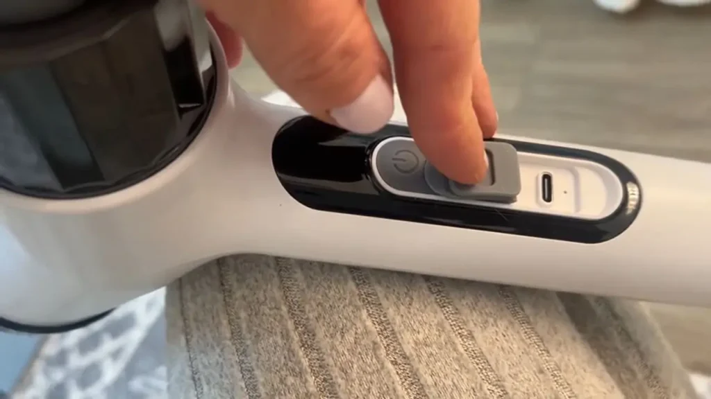 Charging port of the electric spin scrubber