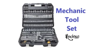 A full view of the DEWALT 192-piece mechanic tool set inside its case, showing all sockets, ratchets, and accessories. Reviewed by Smart AI Gears.