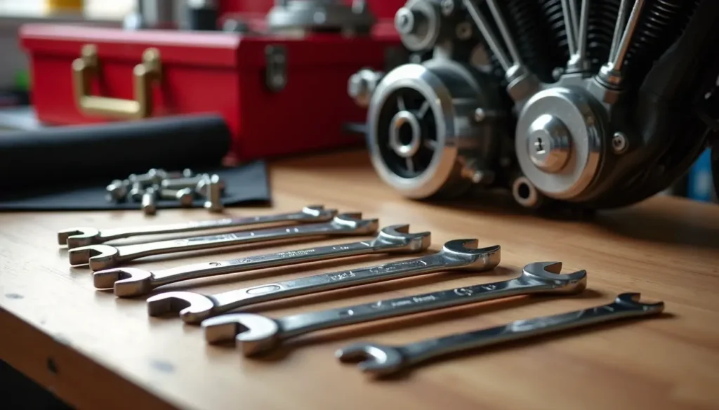 Metric Wrenches arranged in a workshop - Smart AI Gears - Best Metric Wrench Set 2025