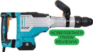 A professional side view of the Berserker 1700W Demolition Hammer featured on Smart AI Gears.