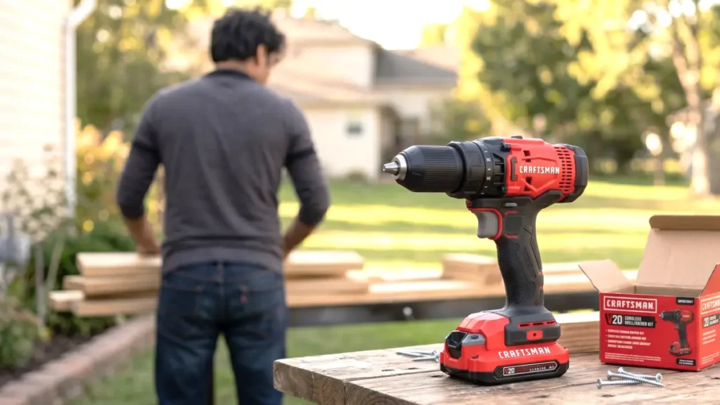 CRAFTSMAN V20 Cordless Drill/Driver Kit CMCD700C1 Review on Smart AI Gears