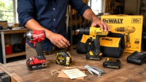 Best tools for dad in 2026 arranged on a workshop bench for the Smart AI Gears Father’s Day gift guide