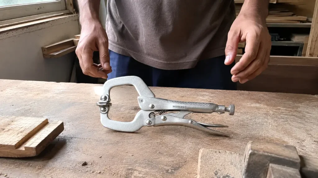 WORKPRO 6″ Locking C-Clamp
