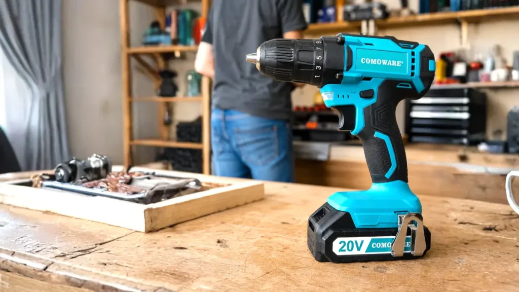 COMOWARE 20V Cordless Drill Overview review by Smart AI Gears
